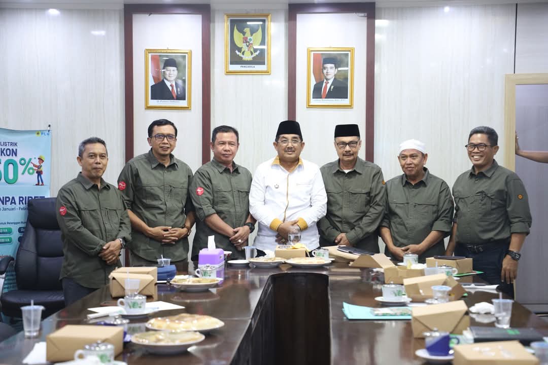 Bupati Tanjung Jabung Barat Laksanakan Audiensi dengan Komisi Penyuluhan Pertanian