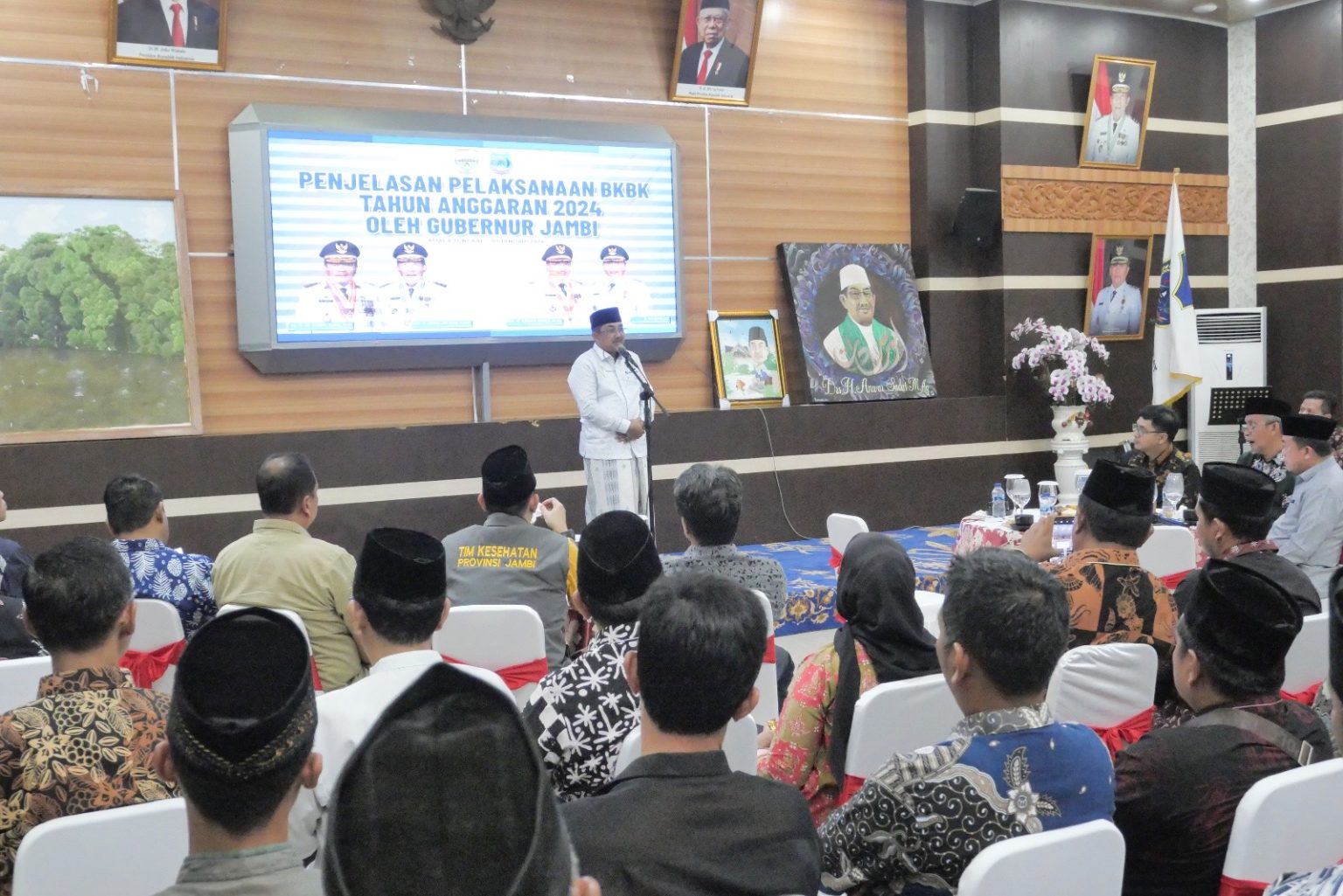 Bupati Tanjab Barat Sambut Kunker Gubernur Jambi TA 2023